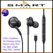 For SAMSUNG Type-C USB C Earphones S23 S22 Note 9 10 Plus S20 S21 FE S10 Earbuds