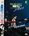 KOREAN DRAMA DVD~BAD AND CRAZY 邪惡與瘋狂 VOL.1-12 END [ENGLISH SUBTITLE] REGION ALL