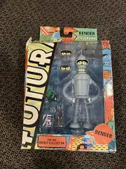 New 2008 Original Toynami Futurama: Bender Adult Collector's Figure- Damaged Box