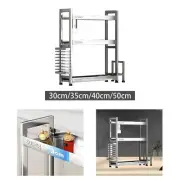 Spice Rack Organizer for Countertop Cutting Board Utensil Organizer Seasoning