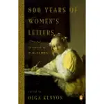 800 YEARS OF WOMEN’S LETTERS