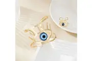 Crystal Wonderland Set Evil Eye Ring & Bracelet