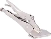 QANYEGN Flat Locking Pliers, Steel Adjustable Vise Locking Grip Pliers, Flat Head Vise Locking Grip Pliers for Connecting Welding Parts (20.3cm / 8in)