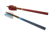 Le Creuset Chopsticks Set of 2 Cherry Red & Marine Blue Made in Japan