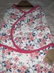 Chick Pea Muslin Swaddle Blanket Pink Floral SleepSack 3-6 Months Infant Secure