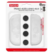 (for Switch) TPU cover & stick cover set - Joy-Con