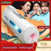 Leten A380 Automatic Piston Masturbator Male Masturbation Pussy Cup Auto Sex Toy