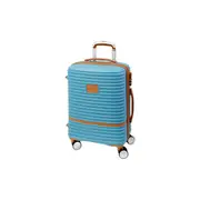 Pierre Cardin Durable Verisitle Steady Hard Shell Suitcase Cabin - Blue