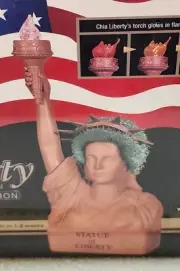 Chia Pet Statue of Liberty 4th of July Sp Ed Handmade Patriot Planter NEW Sealed