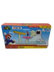 Super Mario Cloud Playset with Running Mario Nintendo Mini Figure New