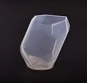 Gem Stone Crystal Mould Silicone Candle Moulds 3 Shapes Large Size Resin Stone Mould for Jewellery Making, Aromatherapy Candle Making and Crafting Projects