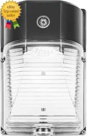 26W LED Wall Pack Light with Dusk to Dawn Sensor 3000Lm[100-277Vac/160W HID/HPS