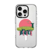iPhone 16 Pro Clear Case MagSafe Compatible Forest bathing