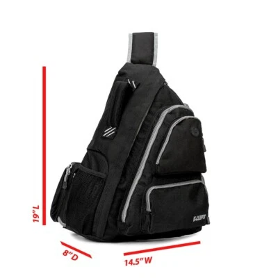 K-Cliffs 19" Heavy Duty Sling Shoulder , Crossbody, Backpack