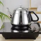 With Filter Kettle 1.2L/1.5L/2L Water Stove Stainless Steel Teapot Coffee