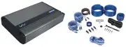 Memphis Audio VIV750.6V2 750w RMS 6-Channel Car Stereo Amplifier w/DSP+Amp Kit