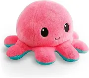 Tee Turtle Octopus Plushie, Aqua and Light Pink, 3272-TY-PLM1