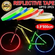 Reflective Tape Adhesive Sticker Strip Glow in the Dark Bike Car Truck Decal