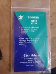 3 Metal Easy Pull Bodkin Threader Tweezers Sewing Machine Tweezers Clips
