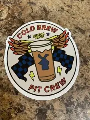 Dutch Bros Sticker APRIL 2024 Cold Brew Pit Crew Scratch & Sniff