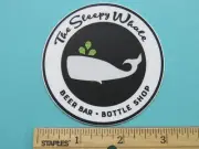 BEER STICKER ~ SLEEPY WHALE Craft Tap Room Bar & Bottle Shop ~ Chandler, ARIZONA