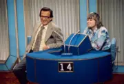 Bill Cullen contestant on the game show The $20 000 Pyramid - 1975 Old Photo