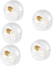 Healvian 5 Sets Nail Drill Bits Brush Box Cleaning Brush Set for Manicure Small Drills for Professional Salons and Home Use