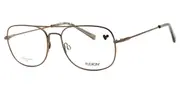 Flexon H6066 210 Men's Glasses Brown Size 57 - Private Health Rebate - Blue Light Block Available