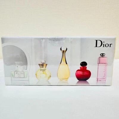 Dior LES PARFUMS Mini Perfume Set HYPNOTIC POISON Dior Addict 2 Cherie DOLCE HW1