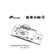 Bykski Full Coverage GPU Water Block and Backplate for MSI RX 6900XT Gaming