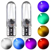 T10 W5W COB LED Car Side Marker Lights Filament Bulb License Plate Reading Lamp CANBUS NO ERROR 2W 28 RED