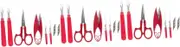 Tofficu 3 Sets Sewing Scissor Embroidery Shear Tailor Scissor Thread Cutter Durable Stainless Steel