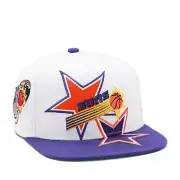 Mitchell & Ness Phoenix Suns NBA All Star Snapback Hat Cap - White/Side Patch