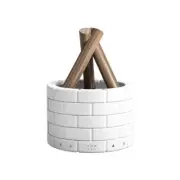 Easy to use Campfire Humidifier with Remote Control 1 Hour to 6 Hours Timer