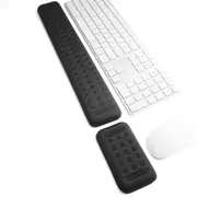 Wrist Mouse and Keyboard Memory Foam Pad Set