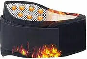 Self Heating & Soothing Back Support Belt, Tourmaline Magnetic Back Braces for Lower Back Pain Relief, Lumbar Support Belt,XL
