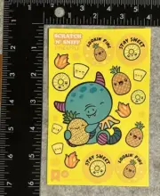 Pipsticks Scratch N’ Sniff Stickers Pineapple Dragon Pipstickers