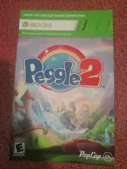 Microsoft xbox 360 game - Peggle 2 - Brand new, unused digital download code