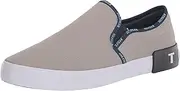 [Tommy Hilfiger] Men's Rhine Sneaker, Light Grey, 11.5