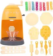 Kisangel 1 Set Ice Cream Machine Ice Cream Maker Ice Cream Machine Play House Simulation Educational Orange