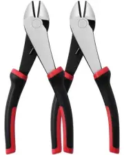 7-inch Wire Cutters, Spring-loaded Side Cutters Dikes, Ultra Tough and Durabl...