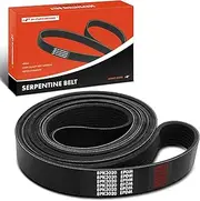 A-Premium Engine Serpentine Drive Belt Compatible with Ford F-250 1995-1996, F-250 HD 1997, F-350 F-Super Duty E-350 Econoline Club Wagon 1995-1997, Econoline Super Duty 1996-1997, V8 7.3L