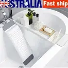 Bathroom Expandable Bath Caddy Holder Tray Over Bathtub Rack Support Spa 2color