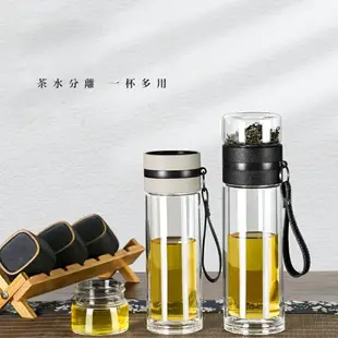 茶水分離泡茶杯【現貨】【來雪拼】交換禮物 泡茶組 玻璃茶杯 泡茶杯 下午茶 冷泡茶