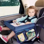 1 x Waterproof Car Child Safety Seat Snack Travel Tray Kids Drawing Board Table