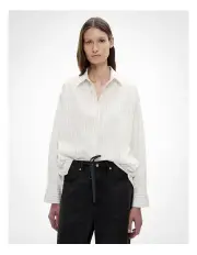 [Witchery] Stripe Shirt in Black