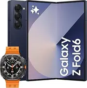[Samsung] Galaxy Z Fold6 AI Smartphone, 1TB, Navy + Galaxy Watch Ultra 47mm, LTE, Titanium Grey