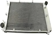 ALLOY RADIATOR，Compatible With 928 V8 78-82; GT/S/S2/S4/CS/SE W/1 OIL COOLER 86-89