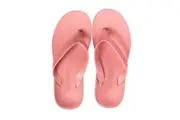 ARCHLINE Orthotic Thongs Arch Support Shoes Flip Flops - Pastel Pink