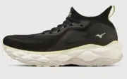 Mizuno Wave Neo Ultra Energy Black Tellow Running Shoes Womens 9.5 US